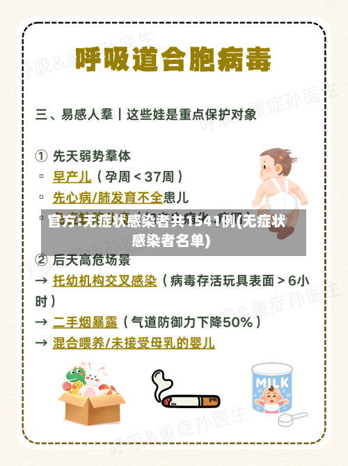 官方:无症状感染者共1541例(无症状感染者名单)