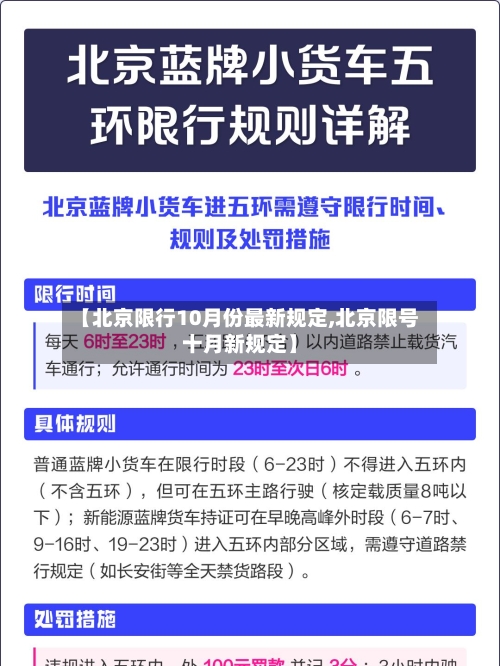 【北京限行10月份最新规定,北京限号十月新规定】