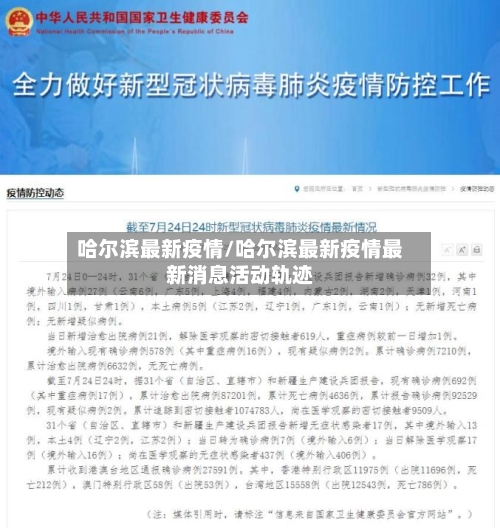 哈尔滨最新疫情/哈尔滨最新疫情最新消息活动轨迹